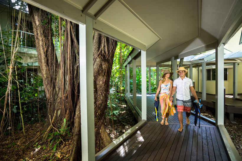 Being a luxury eco resort in a coral cay rainforest in the middle of the Great Barrier Reef isn’t easy!