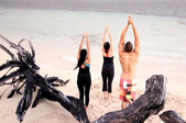 Tropical Island Yoga with Arumi Day Spa