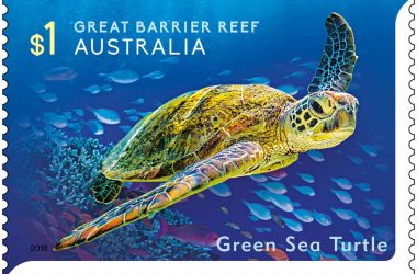 Australia Post launches Reef stamp collection at Agincourt Reef - Australia's most remote letterbox!