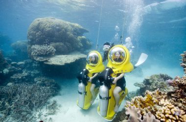 Dive the GBR - no swimming required!