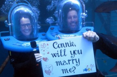 From the Reef with Love - When Andrew proposed to Connie!