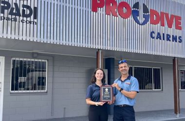 Pro Dive Cairns achieves an Australian dive industry first